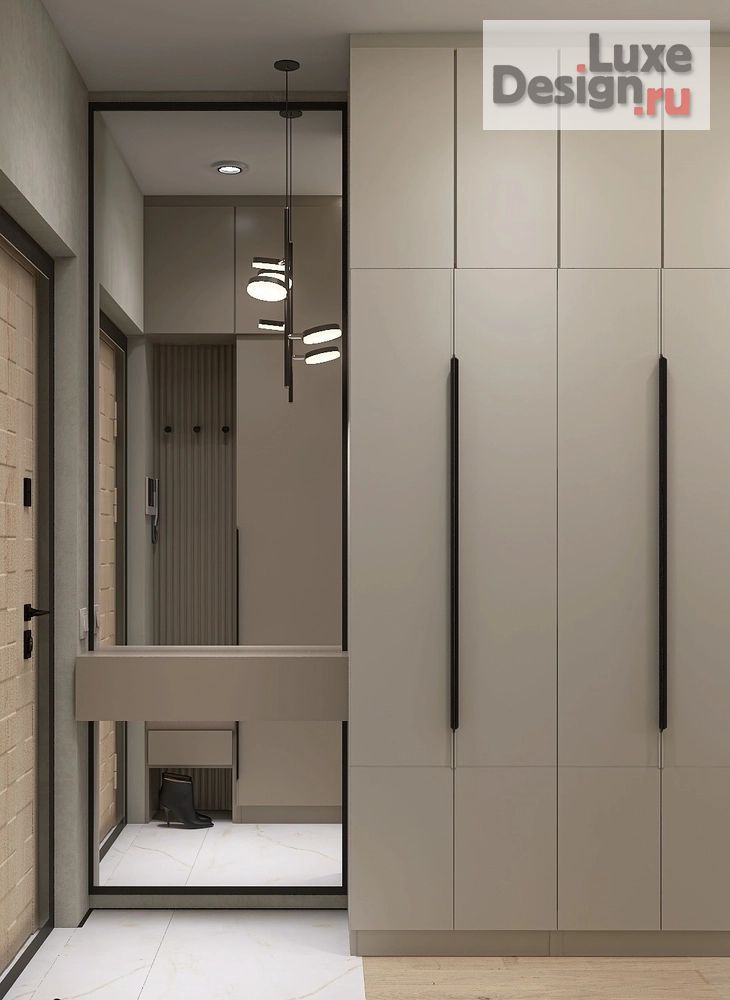 Дизайн интерьера квартиры студии "ЖК Астон.Талисман" (фото 2)