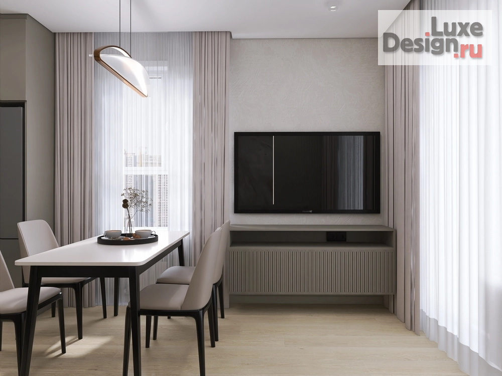 Дизайн интерьера кухни "Кухня-гостиная" (фото 3)