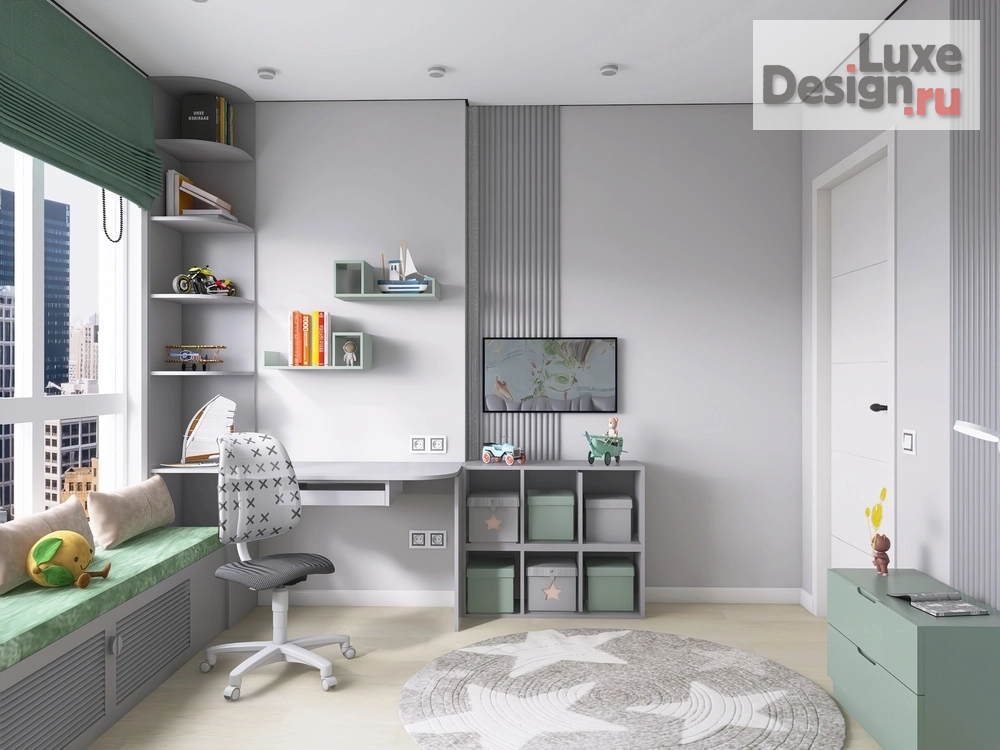 Дизайн интерьера двухкомнатной квартиры "ЖК Мотивы 2-х комнатная квартира" (фото 10)