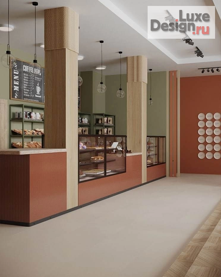 Дизайн интерьера кафе "Кафе" (фото 1)