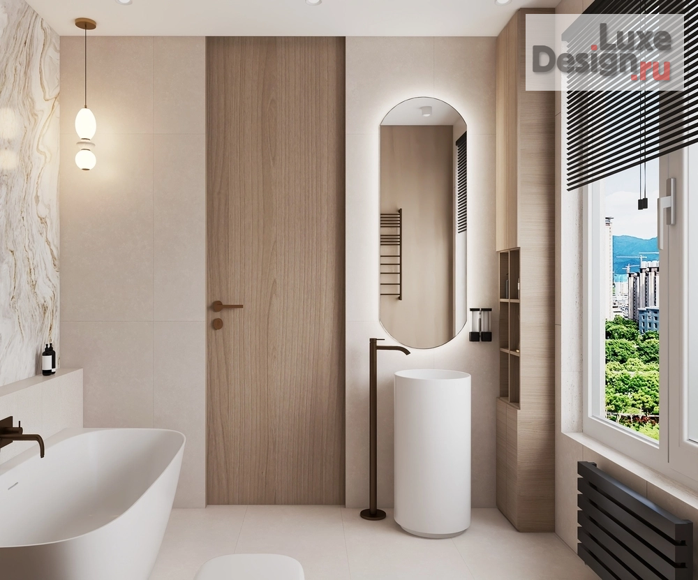 Дизайн интерьера двухкомнатной квартиры "ЖК «White House»" (фото 17)