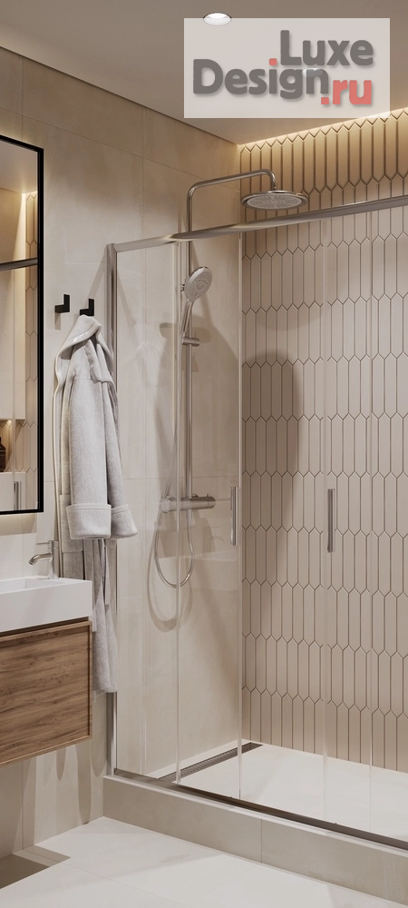 Дизайн интерьера трехкомнатной квартиры "ЖК Корней г. Тюмень" (фото 34)