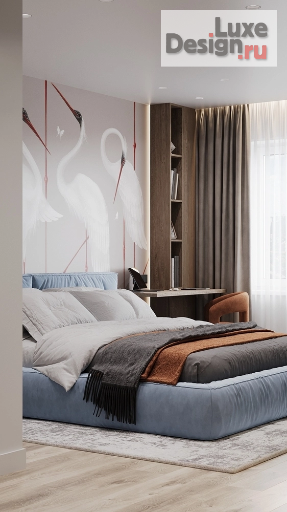 Дизайн интерьера двухкомнатной квартиры "ЖК СИМПЛ г. Тюмень" (фото 2)