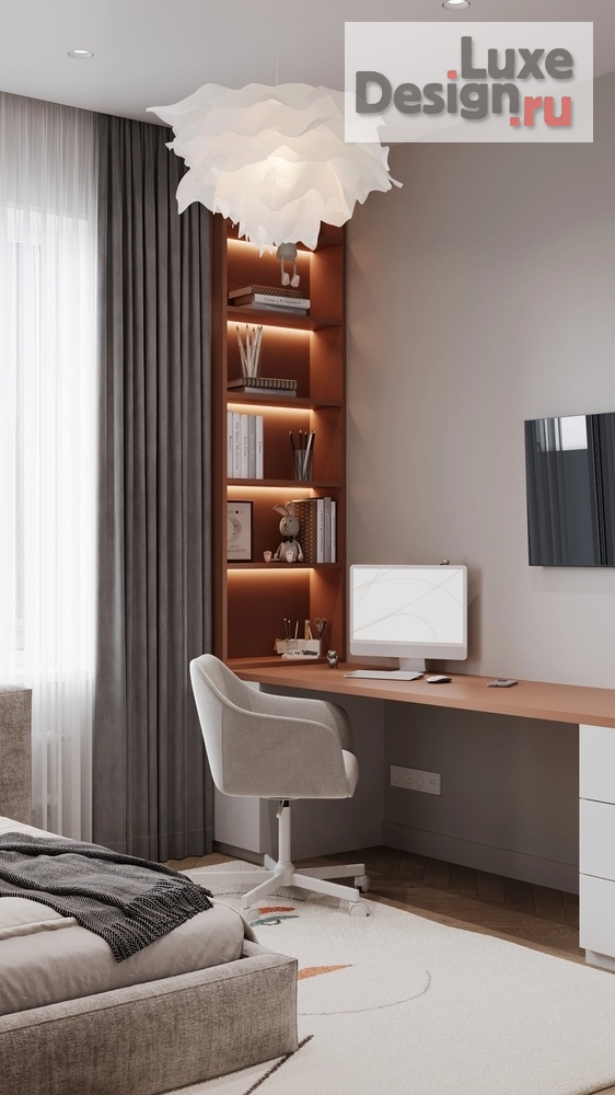 Дизайн интерьера коттеджа "АБЗ г. Ханты-Мансийск " (фото 25)