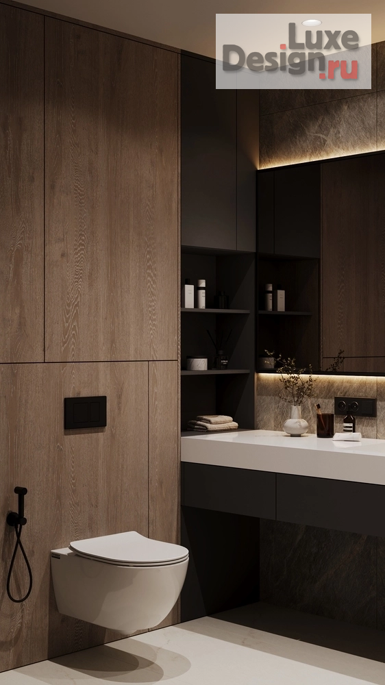 Дизайн интерьера трехкомнатной квартиры "ЖК Машаров г. Тюмень" (фото 26)