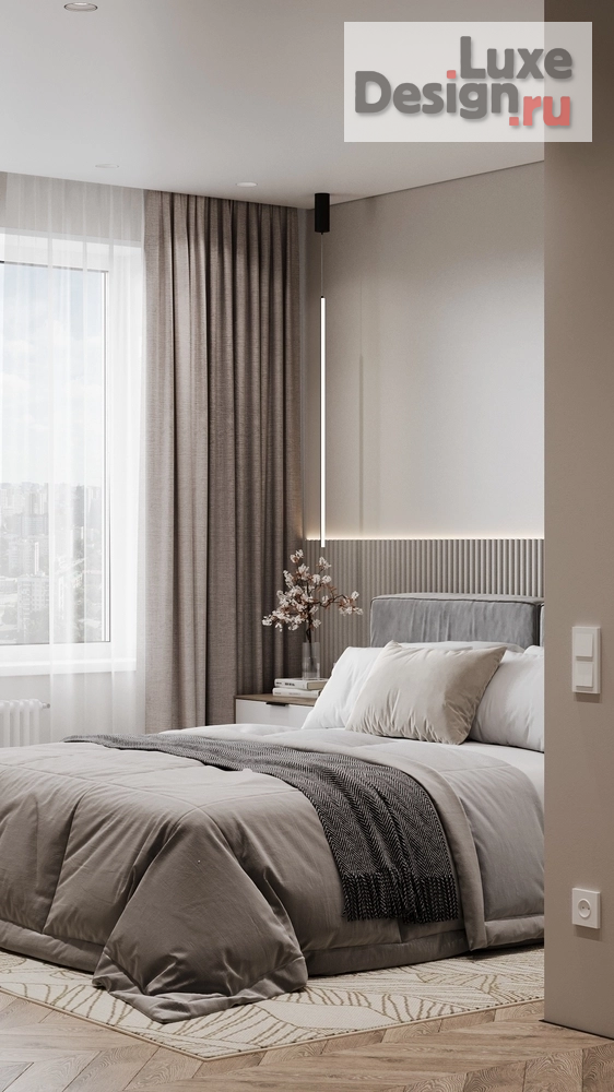 Дизайн интерьера трехкомнатной квартиры "ЖК Корней г. Тюмень" (фото 12)