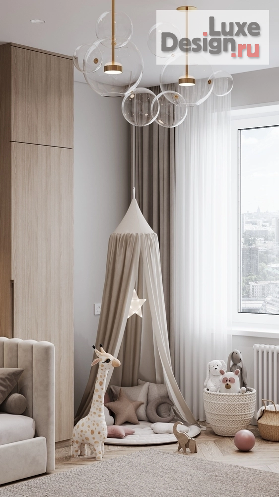 Дизайн интерьера трехкомнатной квартиры "ЖК Корней г. Тюмень" (фото 16)