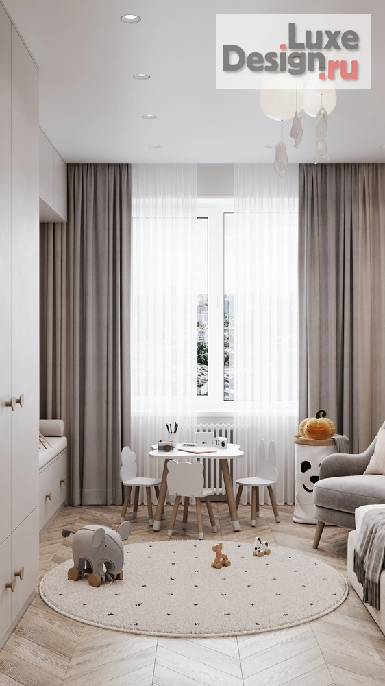 Дизайн интерьера трехкомнатной квартиры "ЖК Корней г. Тюмень" (фото 24)