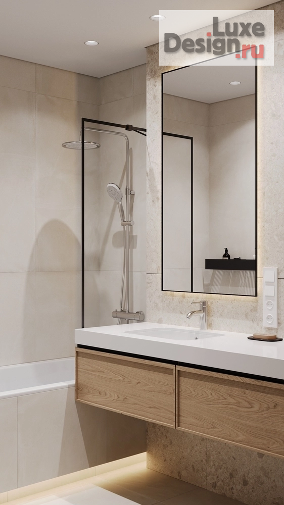 Дизайн интерьера трехкомнатной квартиры "ЖК Корней г. Тюмень" (фото 30)