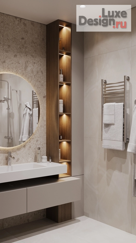 Дизайн интерьера двухкомнатной квартиры "ЖК Возрождение г. Ханты-Мансийск " (фото 19)