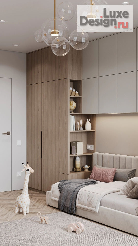 Дизайн интерьера трехкомнатной квартиры "ЖК Корней г. Тюмень" (фото 18)