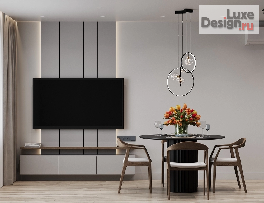 Дизайн интерьера двухкомнатной квартиры "ЖК СИМПЛ г. Тюмень" (фото 10)