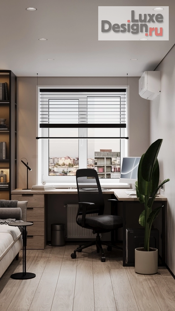 Дизайн интерьера трехкомнатной квартиры "ЖК Парковый г. Тюмень" (фото 11)