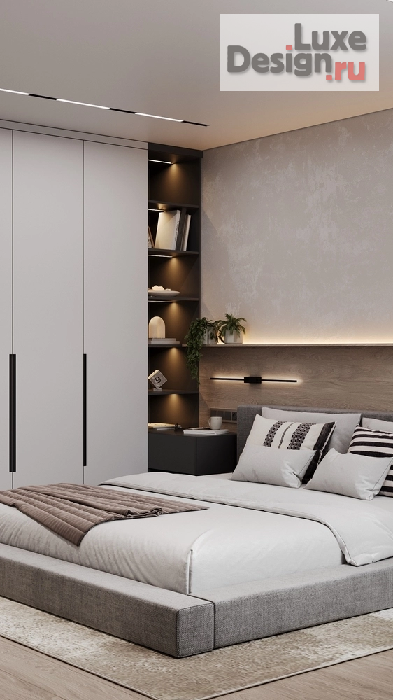Дизайн интерьера трехкомнатной квартиры "ЖК Парковый г. Тюмень" (фото 17)