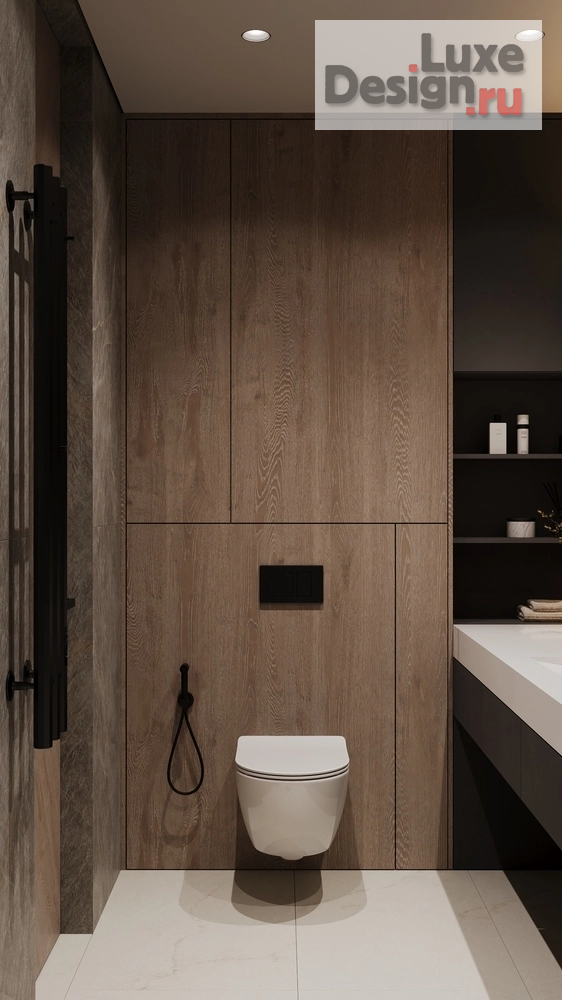 Дизайн интерьера трехкомнатной квартиры "ЖК Машаров г. Тюмень" (фото 30)