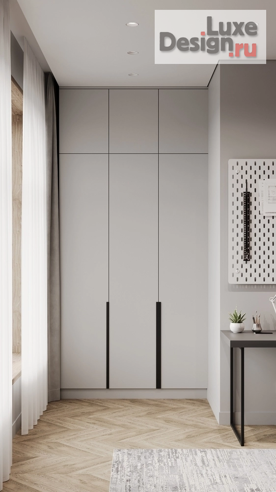 Дизайн интерьера двухкомнатной квартиры "ЖК Возрождение г. Ханты-Мансийск " (фото 17)