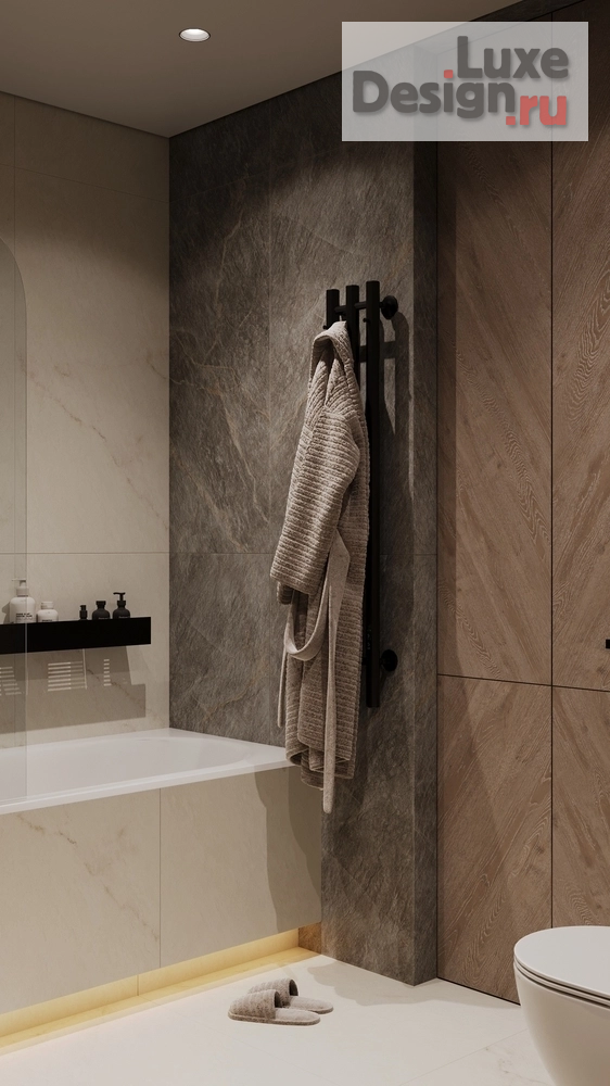 Дизайн интерьера трехкомнатной квартиры "ЖК Машаров г. Тюмень" (фото 31)