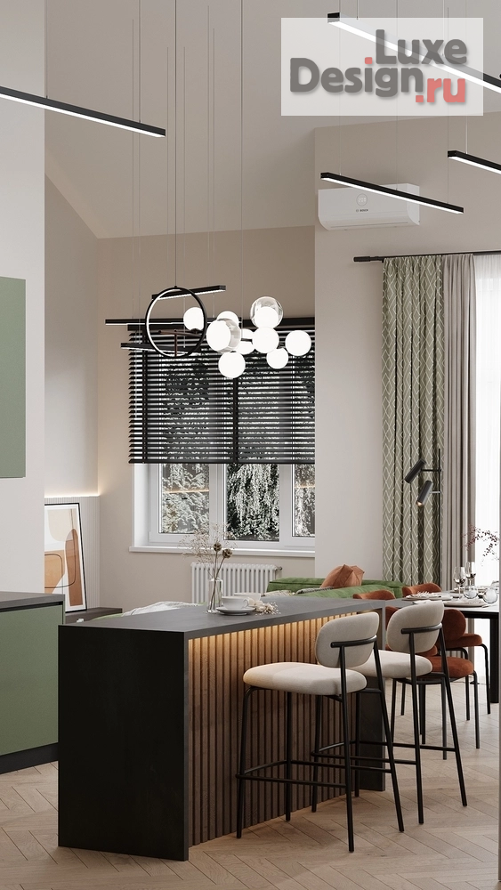 Дизайн интерьера коттеджа "АБЗ г. Ханты-Мансийск " (фото 5)