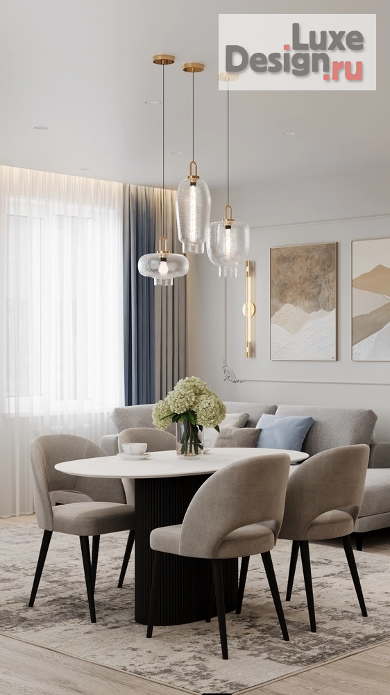 Дизайн интерьера однокомнатной квартиры "ЖК СИТИОН г. Тюмень" (фото 6)