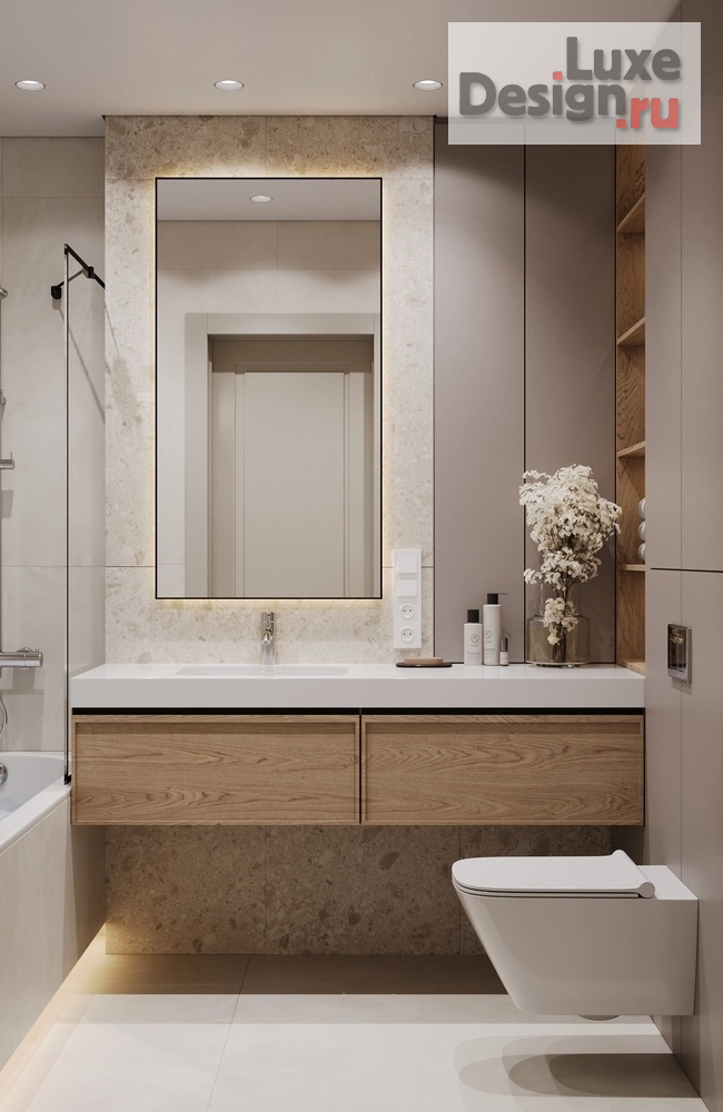 Дизайн интерьера трехкомнатной квартиры "ЖК Корней г. Тюмень" (фото 33)