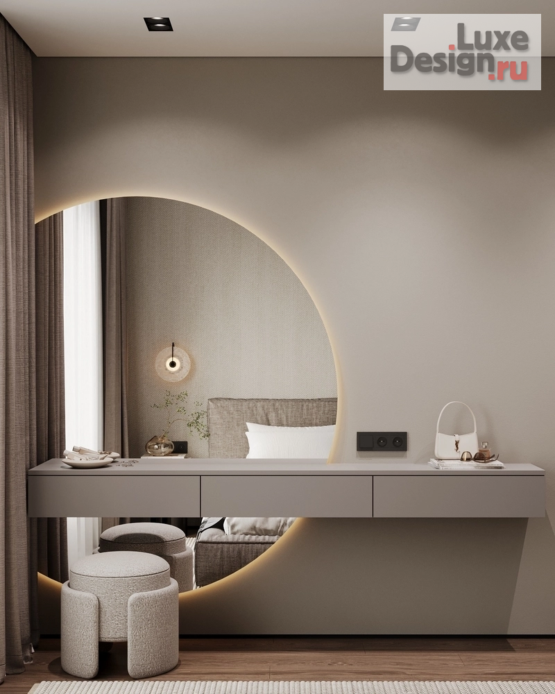 Дизайн интерьера трехкомнатной квартиры "ЖК Машаров г. Тюмень" (фото 19)