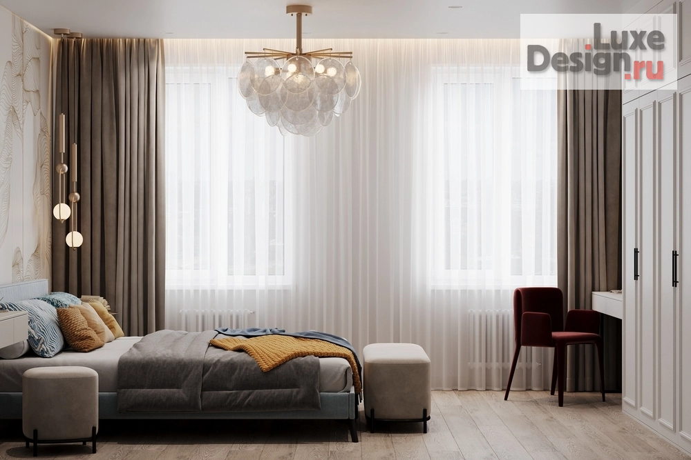 Дизайн интерьера однокомнатной квартиры "ЖК СИТИОН г. Тюмень" (фото 19)