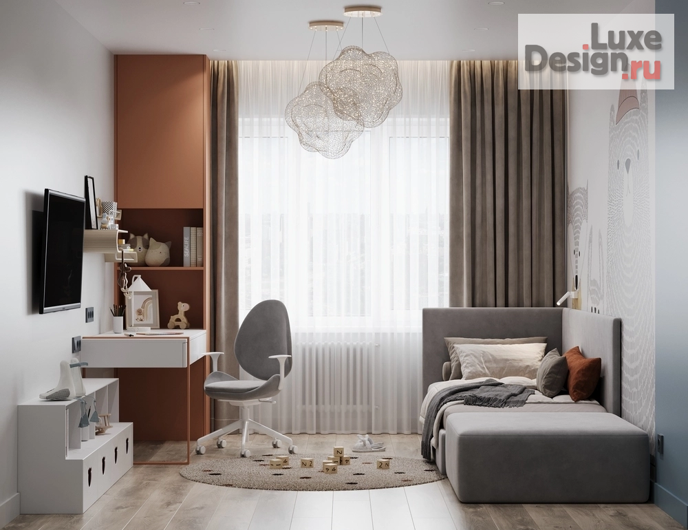 Дизайн интерьера двухкомнатной квартиры "ЖК СИМПЛ г. Тюмень" (фото 18)