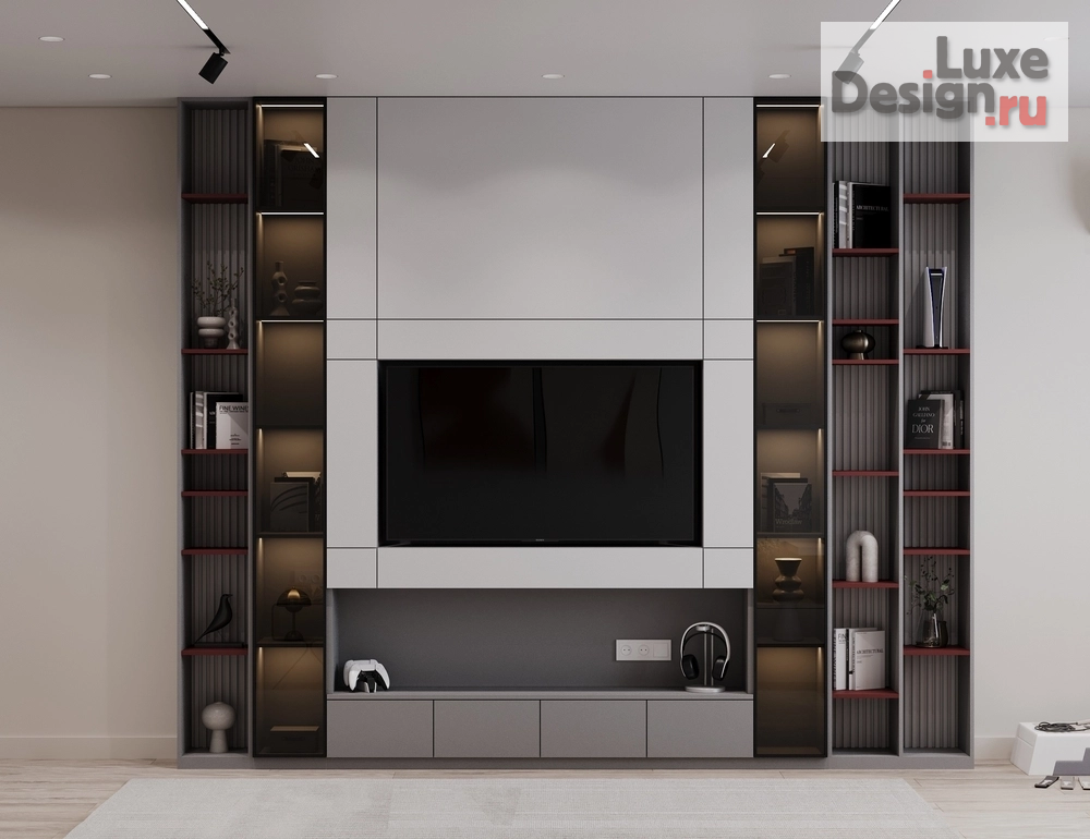 Дизайн интерьера однокомнатной квартиры "Одинцовский р-н, Москва" (фото 2)