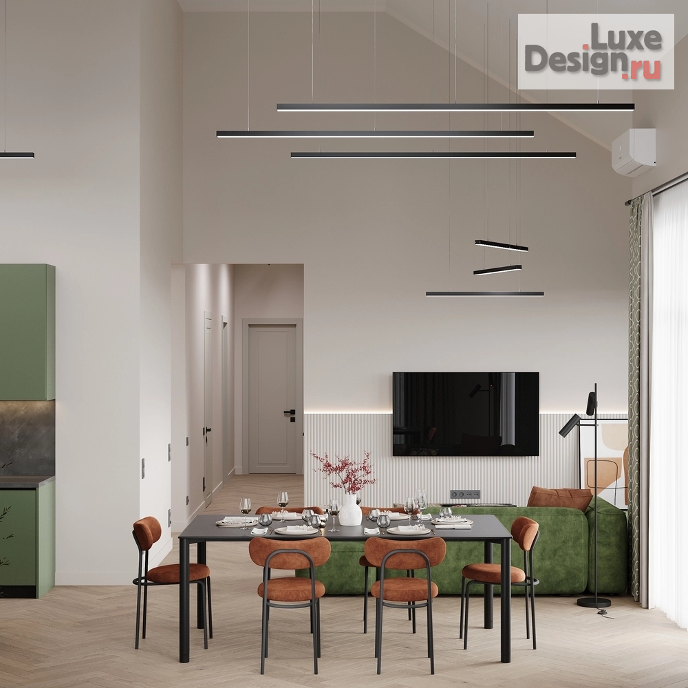 Дизайн интерьера коттеджа "АБЗ г. Ханты-Мансийск " (фото 3)