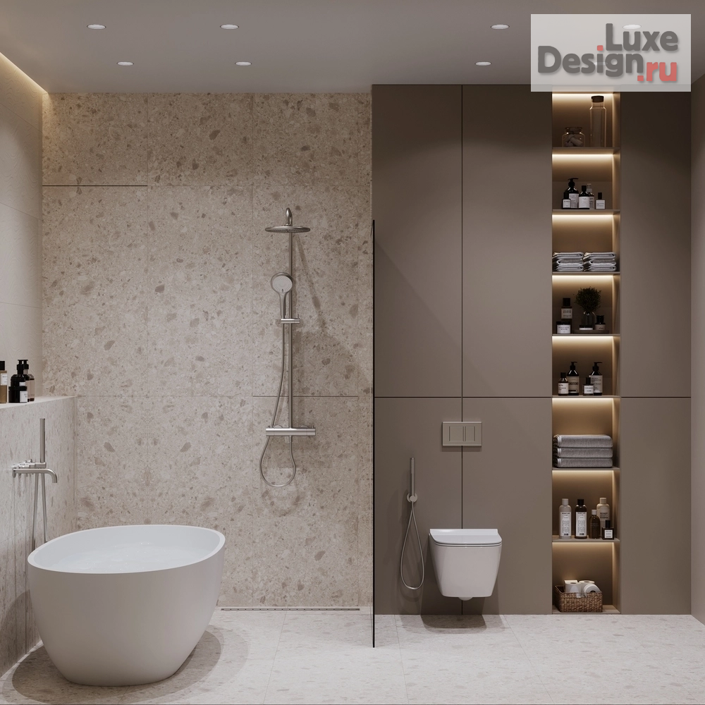 Дизайн интерьера коттеджа "АБЗ г. Ханты-Мансийск " (фото 44)