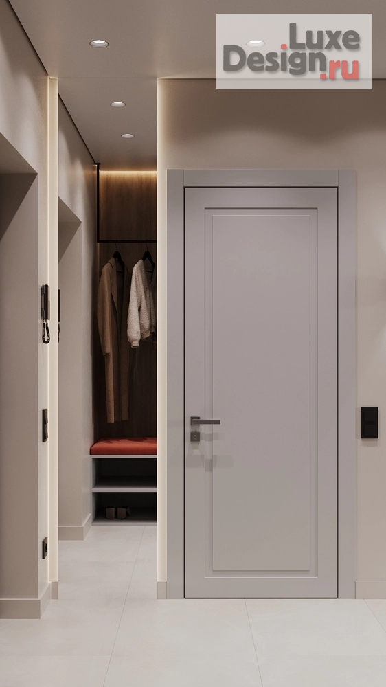 Дизайн интерьера квартиры студии "ЖК Семья г. Тюмень" (фото 10)