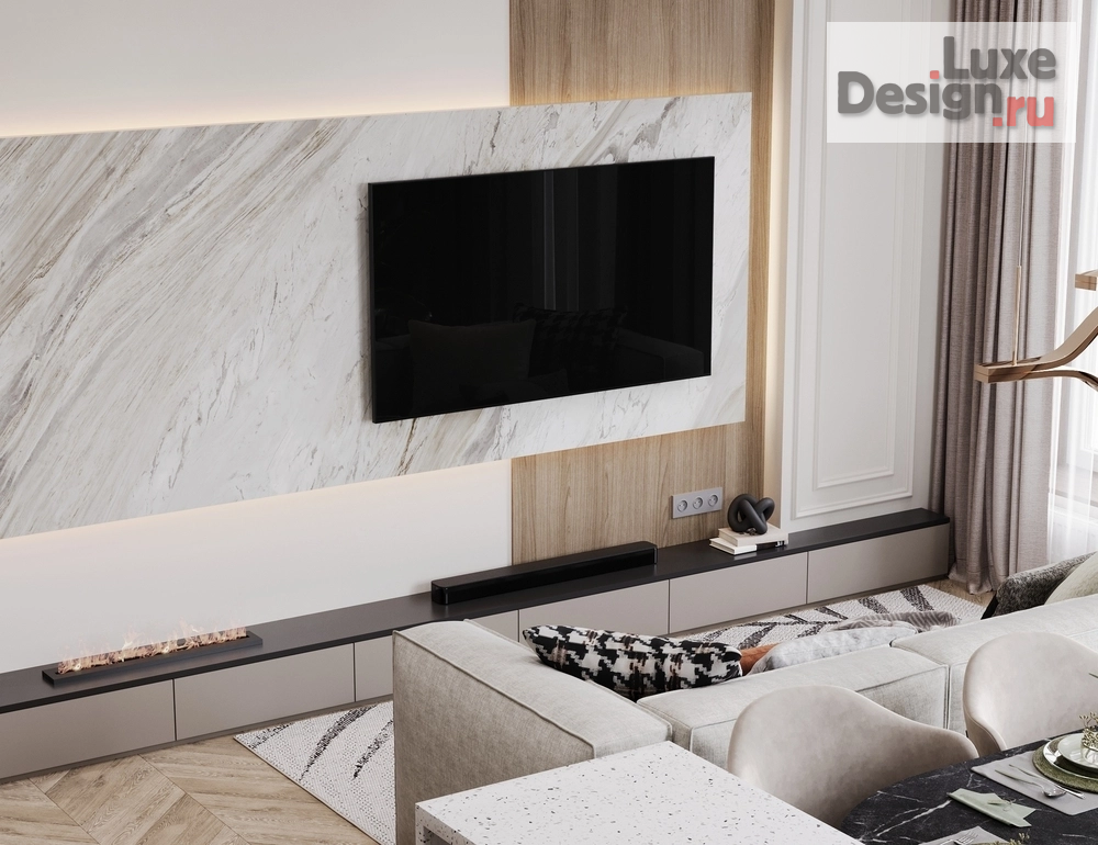 Дизайн интерьера двухкомнатной квартиры "ЖК Возрождение г. Ханты-Мансийск " (фото 12)