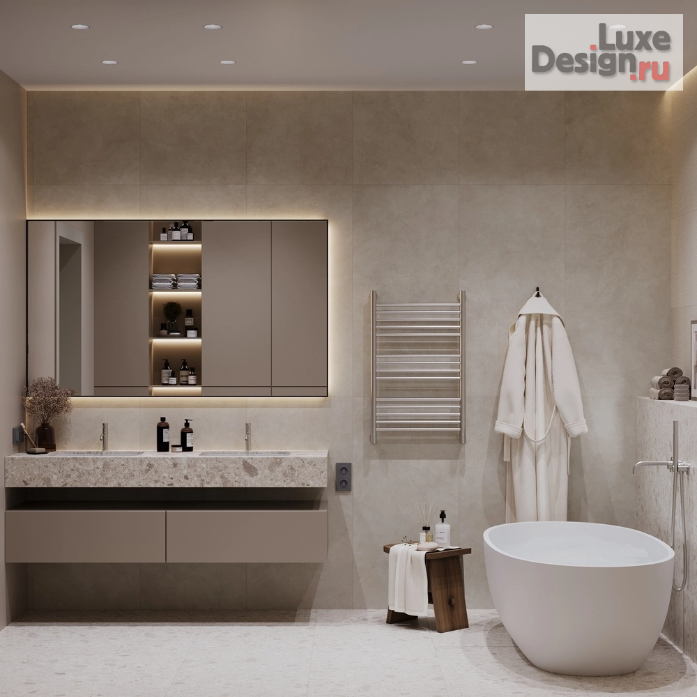 Дизайн интерьера коттеджа "АБЗ г. Ханты-Мансийск " (фото 45)