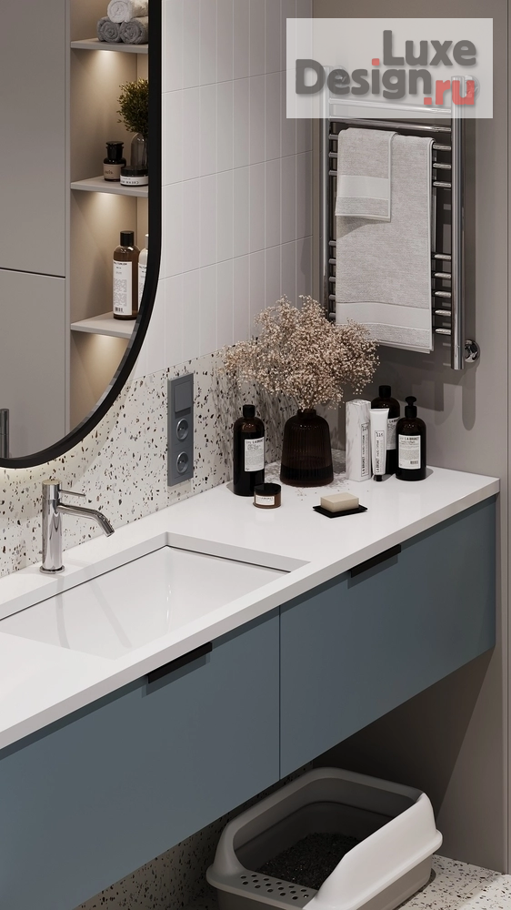 Дизайн интерьера двухкомнатной квартиры "ЖК СИМПЛ г. Тюмень" (фото 25)