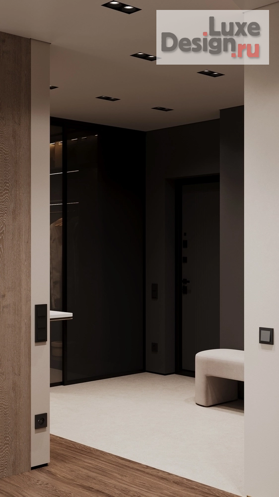 Дизайн интерьера трехкомнатной квартиры "ЖК Машаров г. Тюмень" (фото 11)