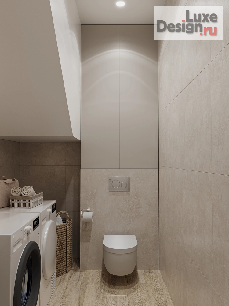 Дизайн интерьера таунхауса "«Натуральная гармония: светлый таунхаус для молодой пары»" (фото 23)