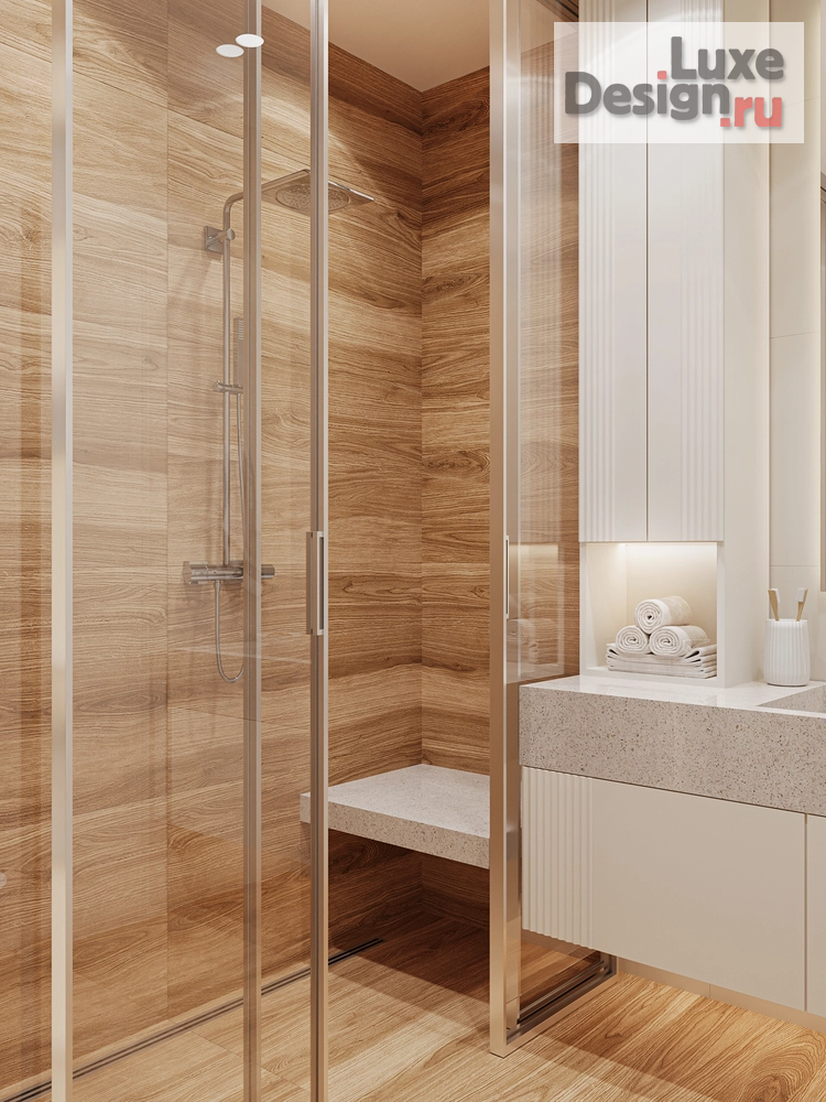 Дизайн интерьера таунхауса "«Натуральная гармония: светлый таунхаус для молодой пары»" (фото 5)