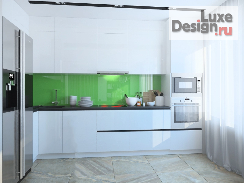 Дизайн интерьера трехкомнатной квартиры "ЖК Олимпия" (фото 7)