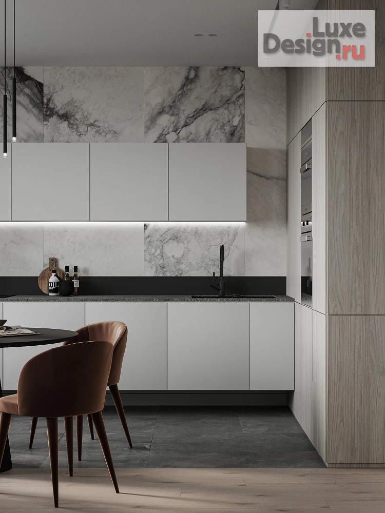 Дизайн интерьера однокомнатной квартиры "project_z_40" (фото 2)