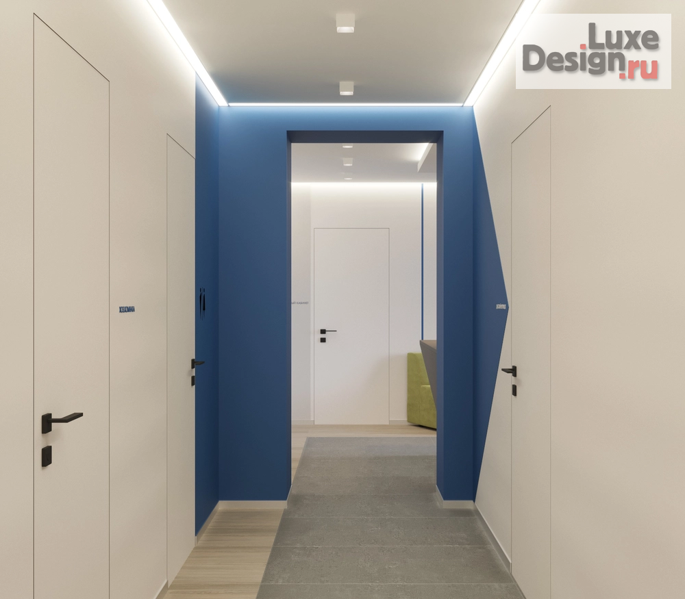 Дизайн интерьера лечебного учреждения "Частная клиника" (фото 5)