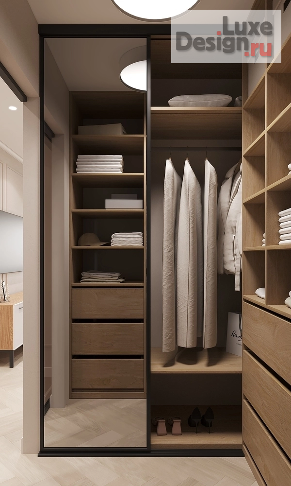 Дизайн интерьера четырехкомнатной квартиры "Спальня" (фото 3)