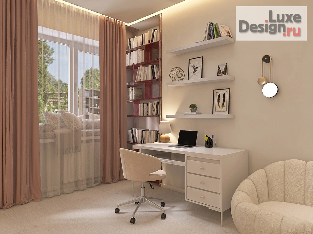 Дизайн интерьера четырехкомнатной квартиры "Четырехкомнатная квартира 160 кв.м." (фото 37)