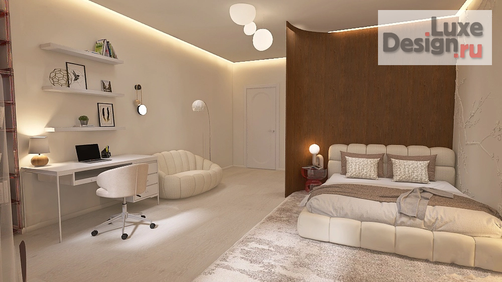 Дизайн интерьера четырехкомнатной квартиры "Четырехкомнатная квартира 160 кв.м." (фото 43)