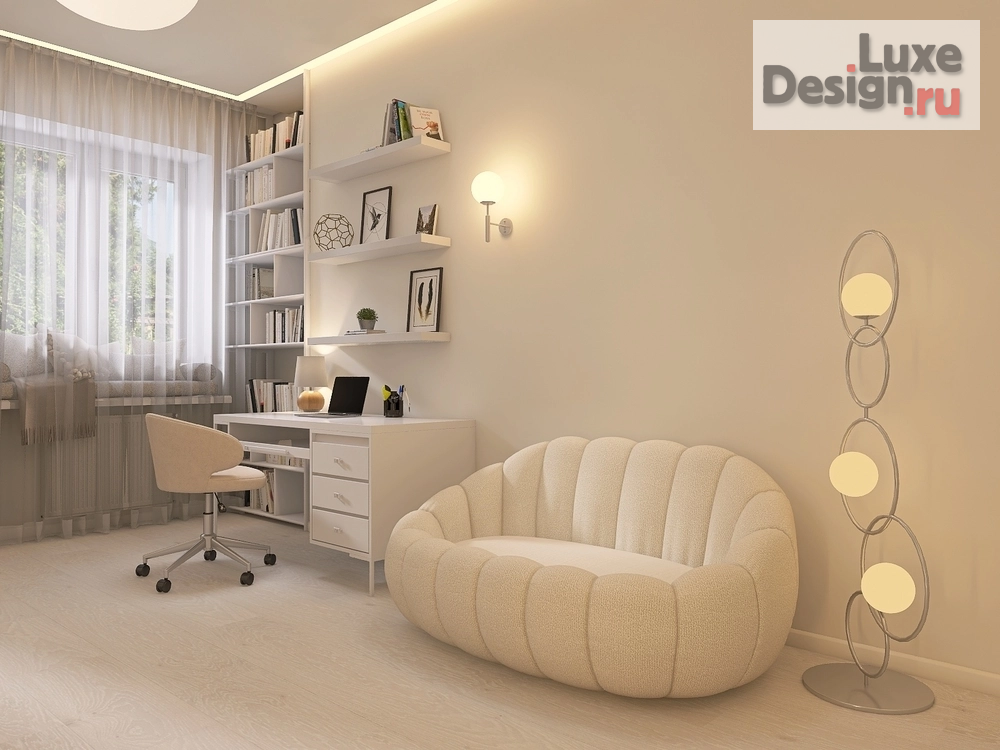 Дизайн интерьера четырехкомнатной квартиры "Четырехкомнатная квартира 160 кв.м." (фото 23)