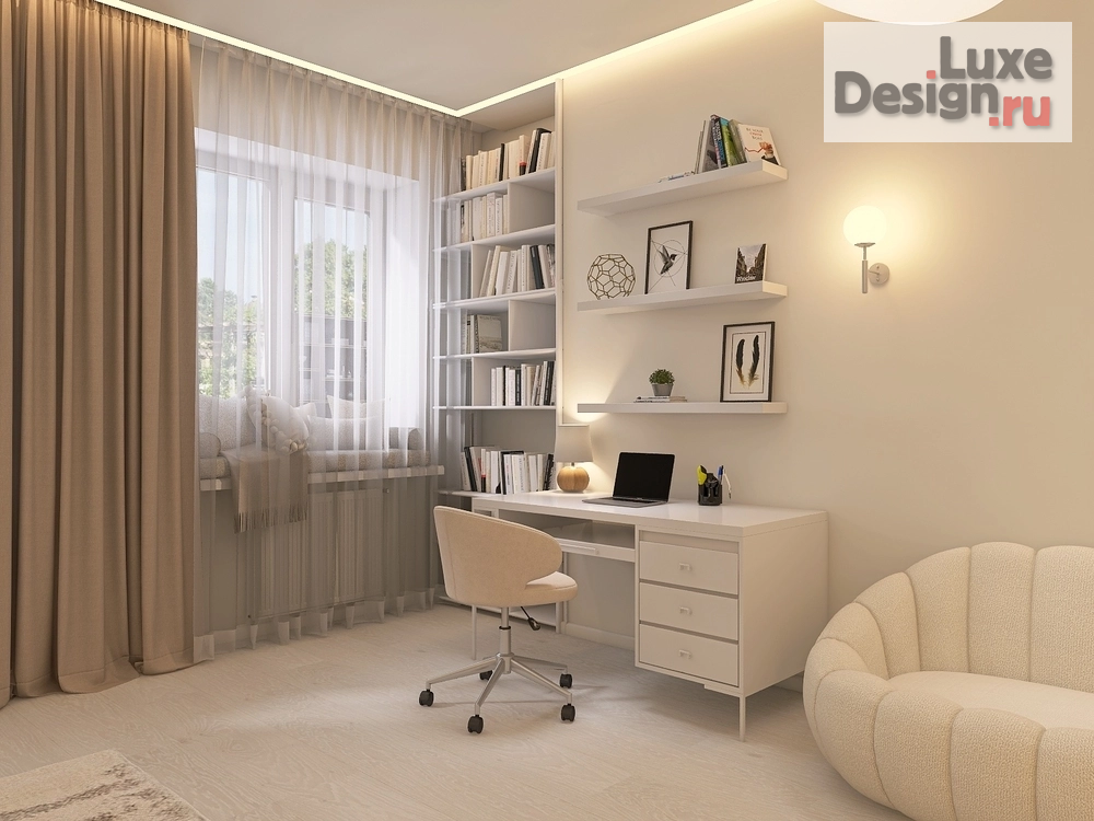 Дизайн интерьера четырехкомнатной квартиры "Четырехкомнатная квартира 160 кв.м." (фото 25)