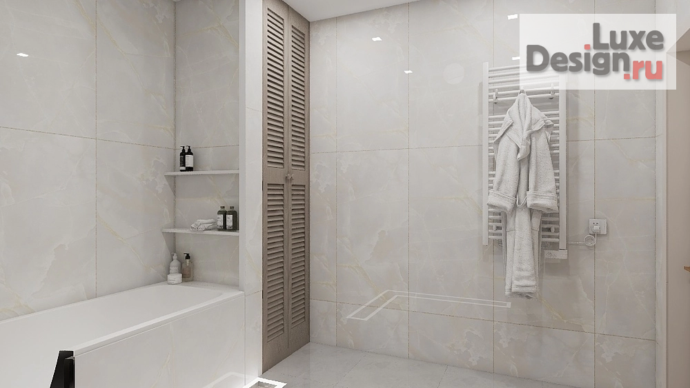 Дизайн интерьера четырехкомнатной квартиры "Четырехкомнатная квартира 160 кв.м." (фото 49)