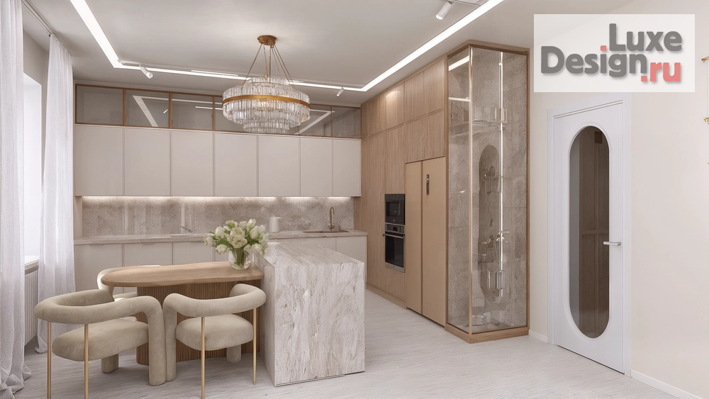 Дизайн интерьера четырехкомнатной квартиры "Четырехкомнатная квартира 160 кв.м." (фото 1)