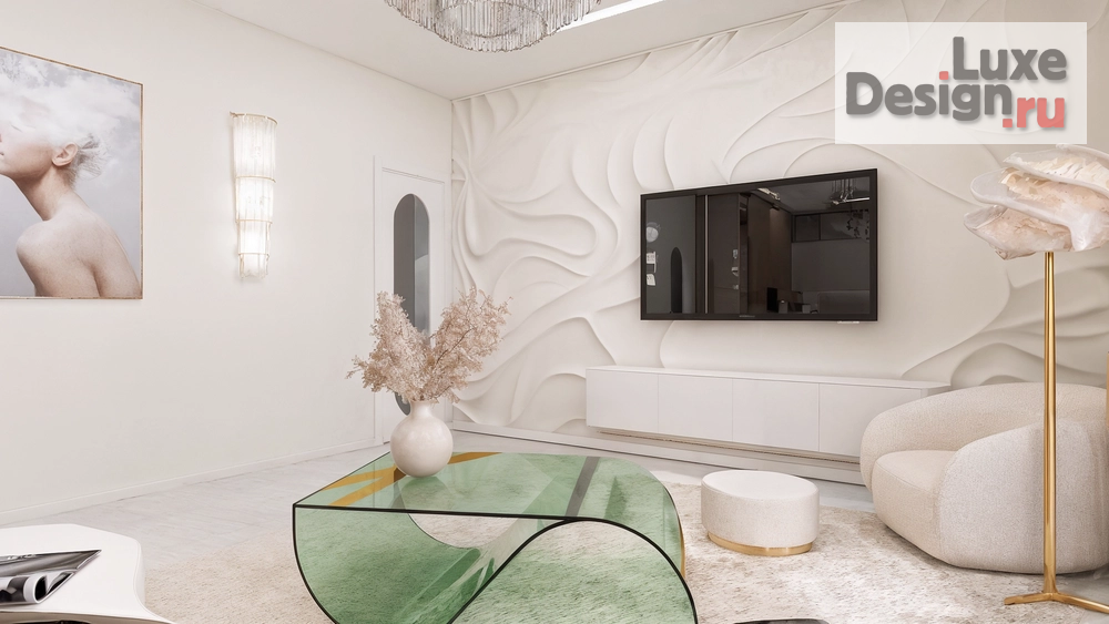 Дизайн интерьера четырехкомнатной квартиры "Четырехкомнатная квартира 160 кв.м." (фото 2)