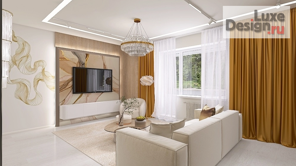 Дизайн интерьера четырехкомнатной квартиры "Четырехкомнатная квартира 160 кв.м." (фото 13)