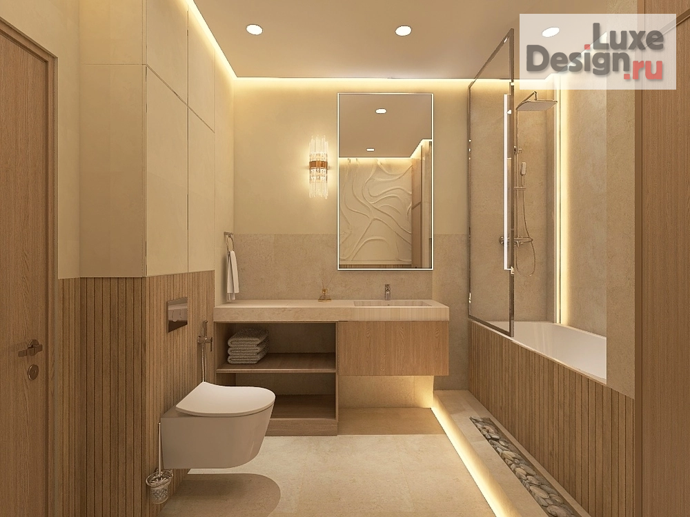 Дизайн интерьера четырехкомнатной квартиры "Четырехкомнатная квартира 160 кв.м." (фото 44)